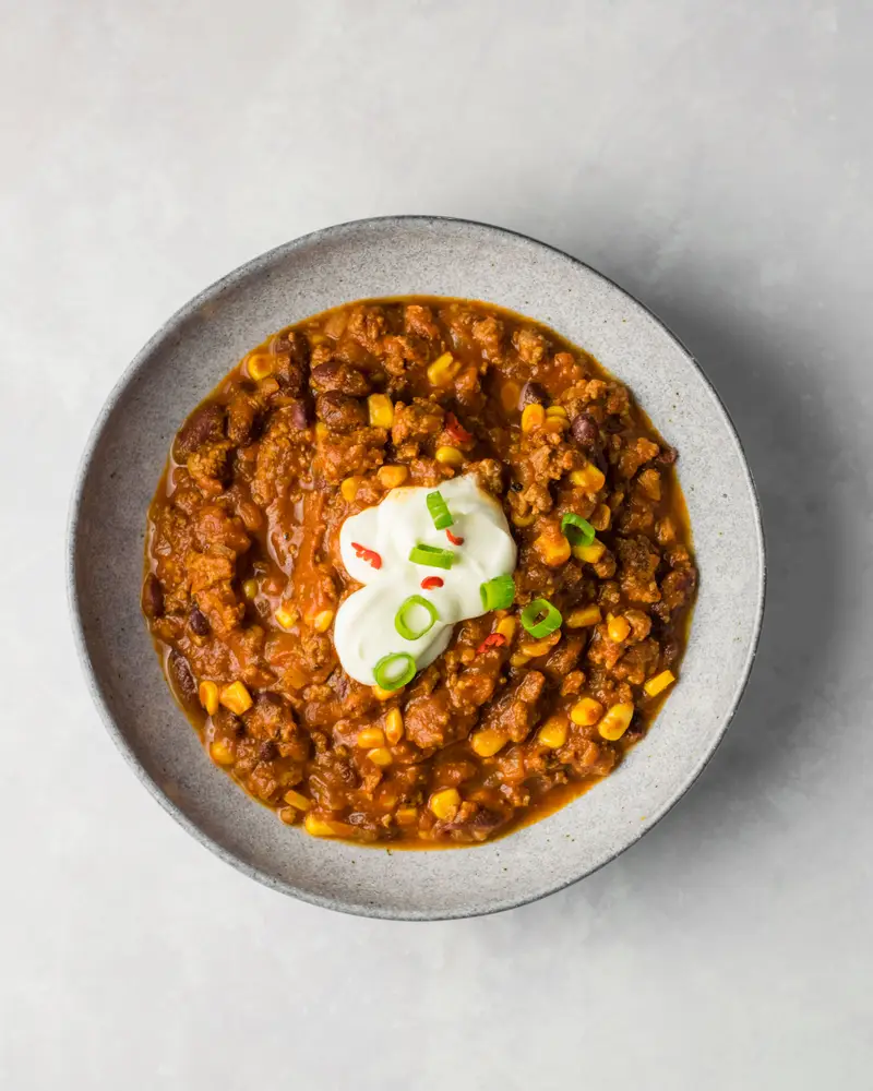 Chili sin carne